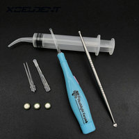 Zestaw do usuwania kamienia Tonsil w/ LED Light & Box + strzykawka do nawadniania + narzędzie Premium 2